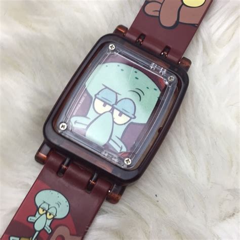 spongebob wrist watch|burger king spongebob watches.